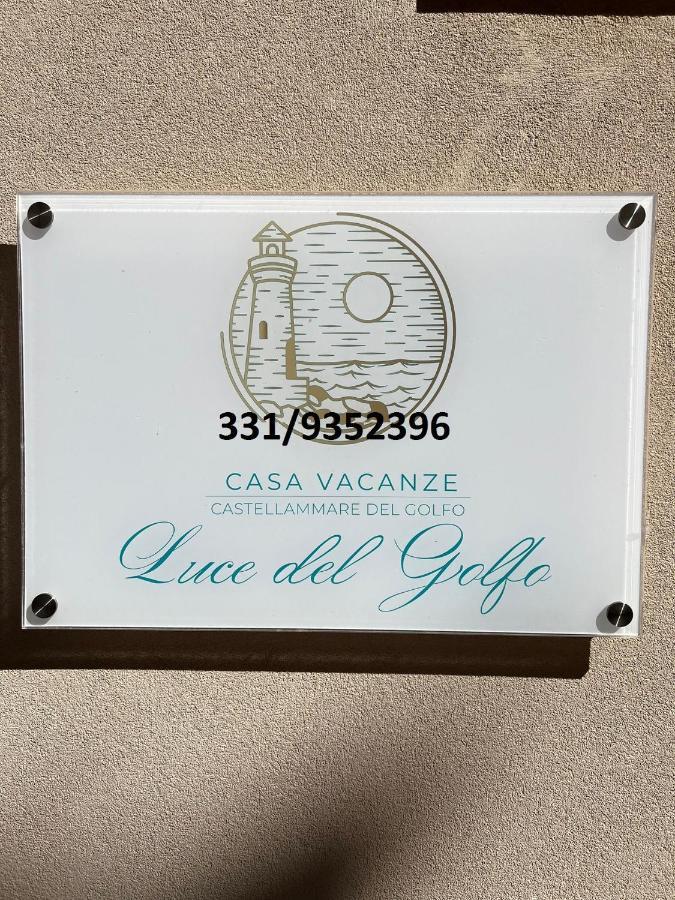 Апартаменты Luce Del Golfo Кастелламмаре-дель-Голфо Экстерьер фото